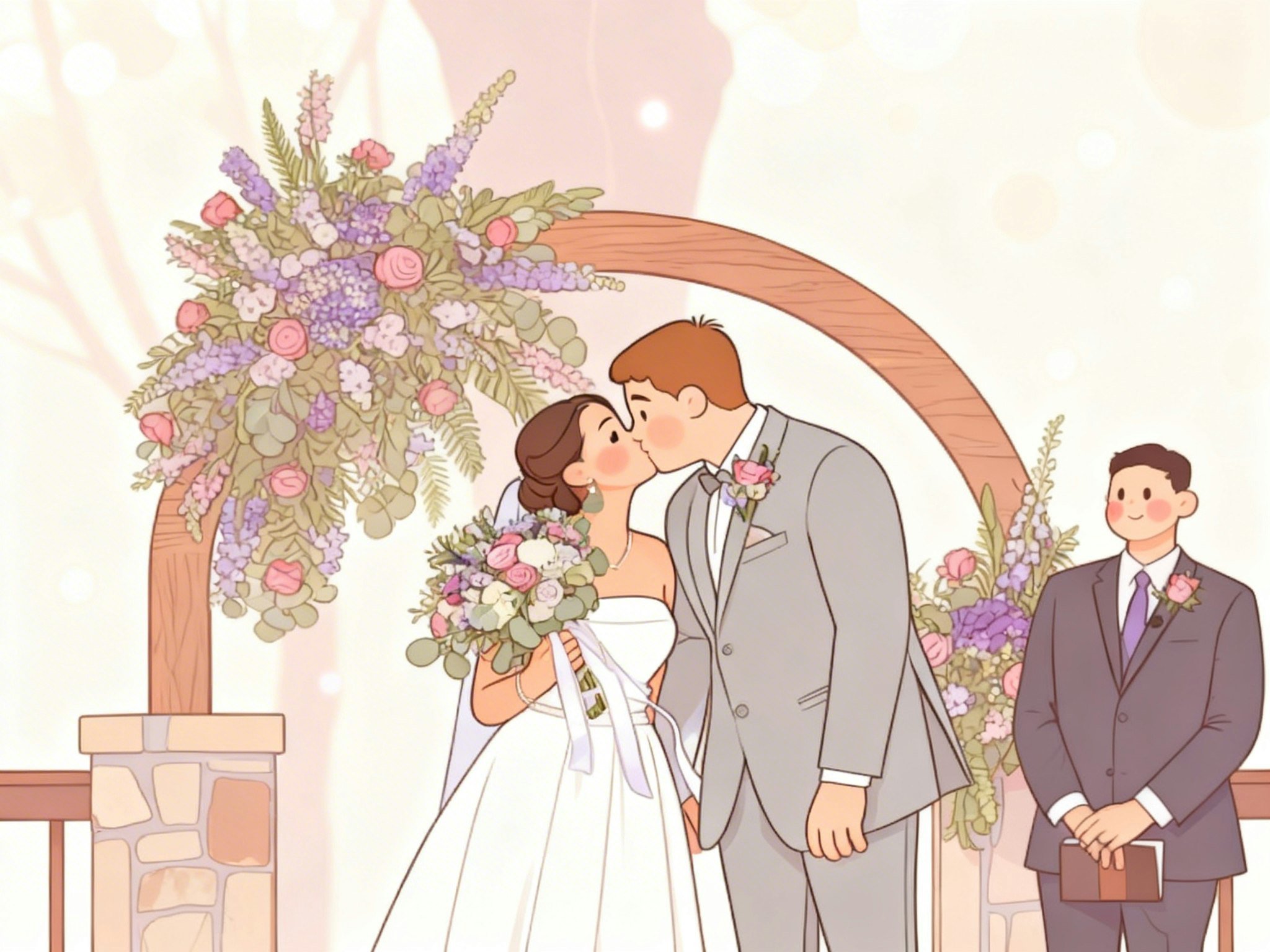 My Wedding Cartoon Invite gallery image