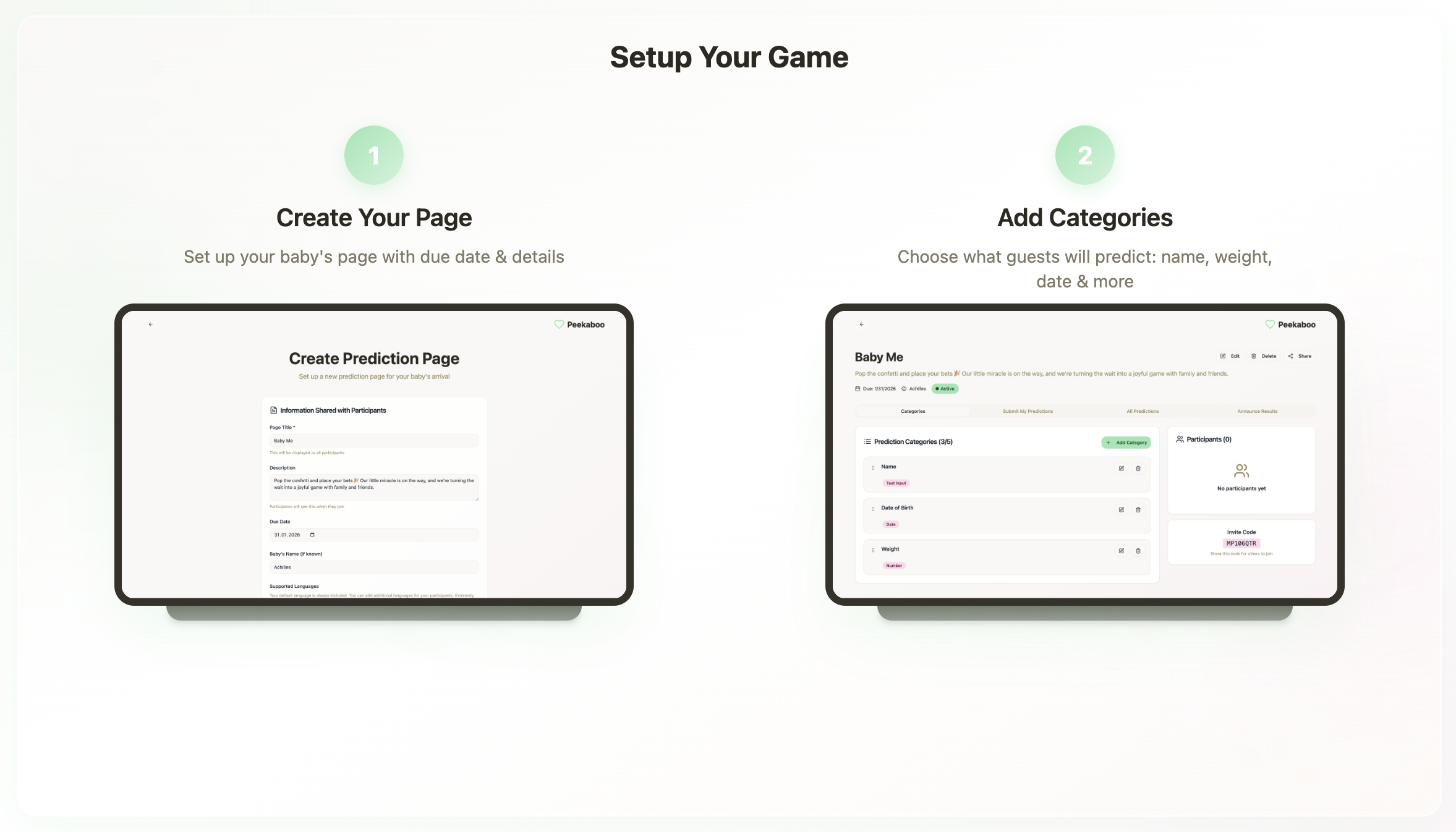 Peekaboo - Screenshot 4 showing product features and functionality