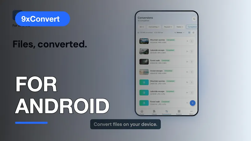 9xConvert screenshot 1 (video preview)