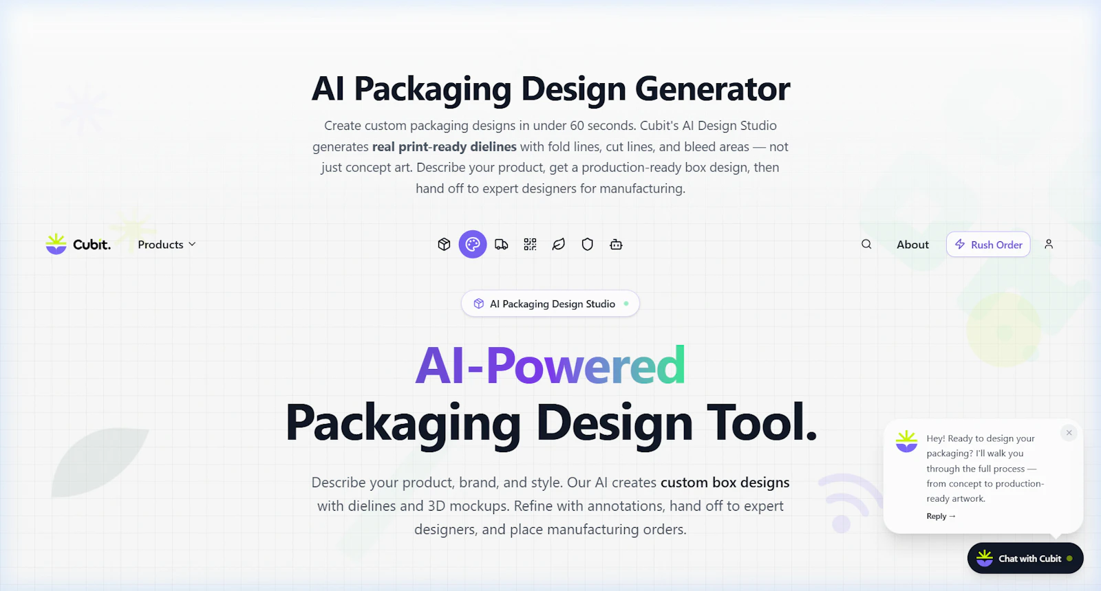 Cubit Packaging screenshot 3