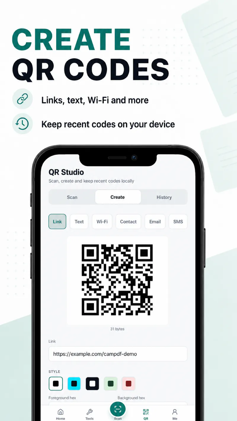 Cam PDF Scanner: Sign & OCR screenshot 5