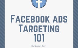 Facebook Ads Targeting 101 media 1