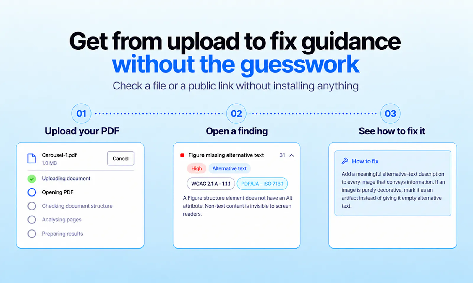 PDF Accessibility Checker by WebYes screenshot 3