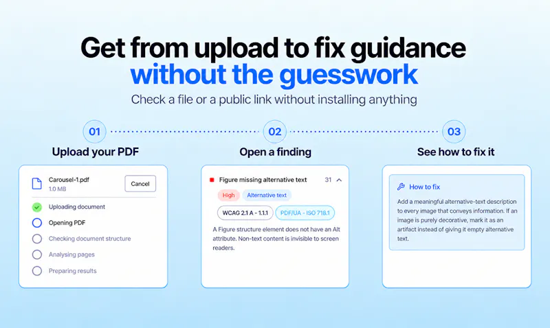 PDF Accessibility Checker by WebYes screenshot 3
