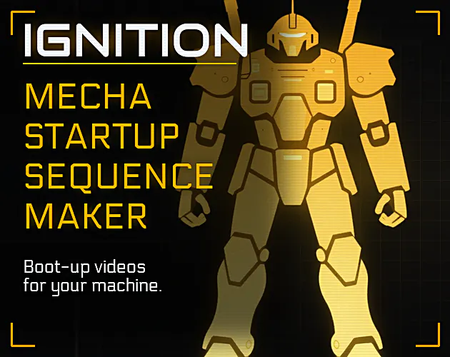 IGNITION - Mecha Startup Sequence Maker gallery image