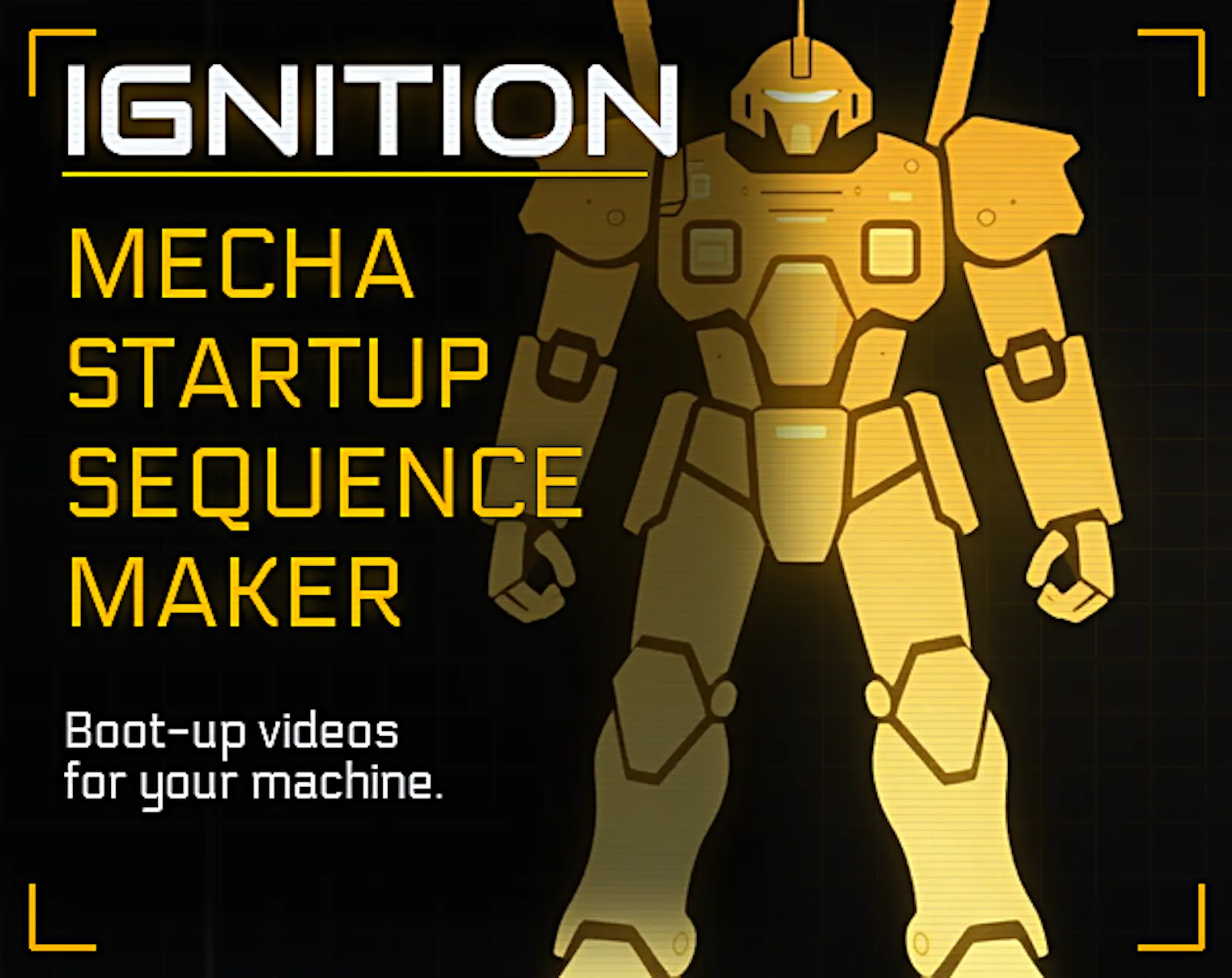 IGNITION - Mecha Startup Sequence Maker screenshot 1