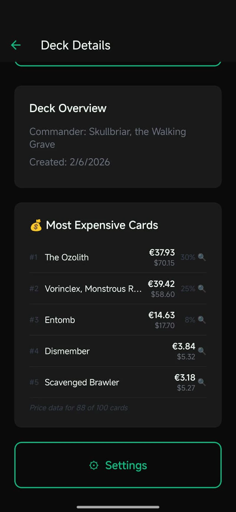 MTG AI Commander - Verdict screenshot 4