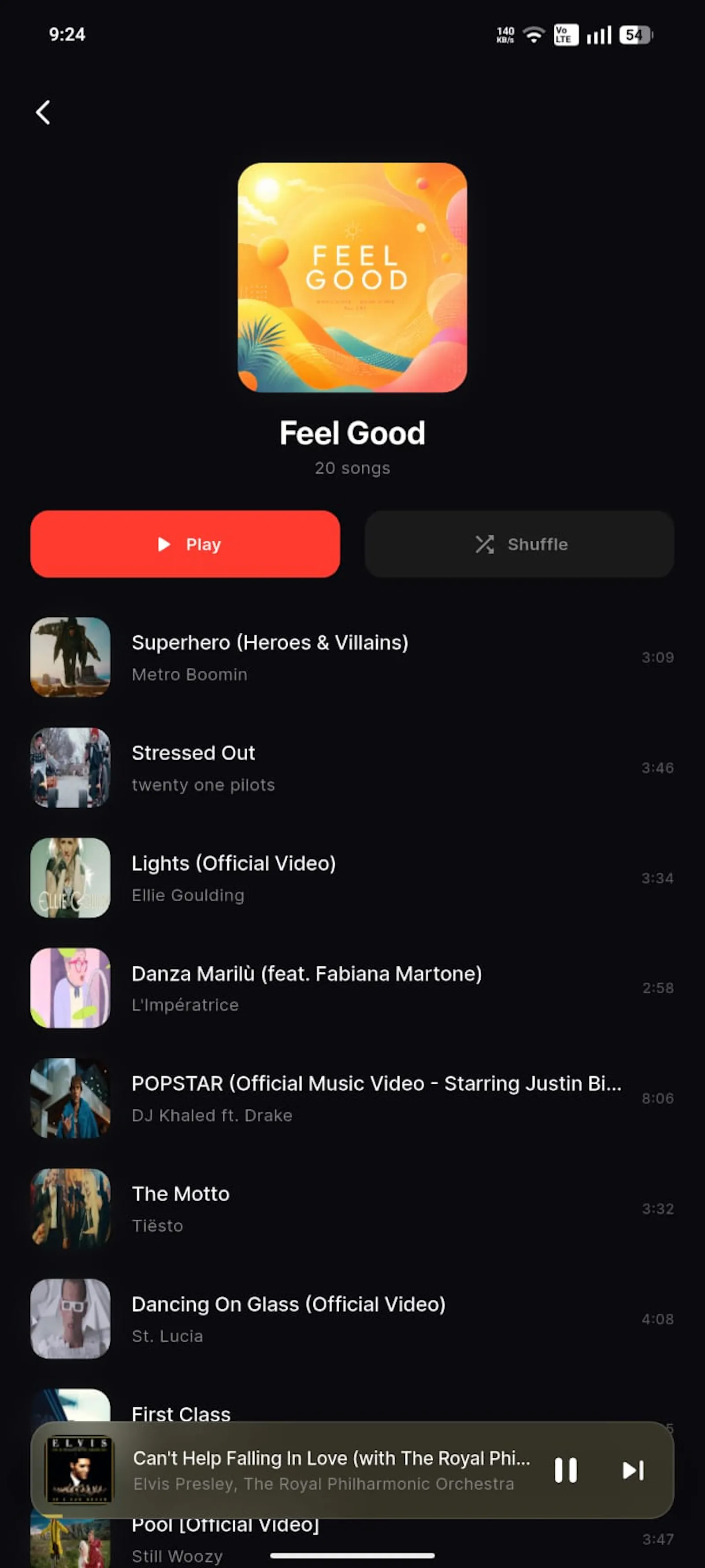 Gravity Music — Music, without gravity. screenshot 2