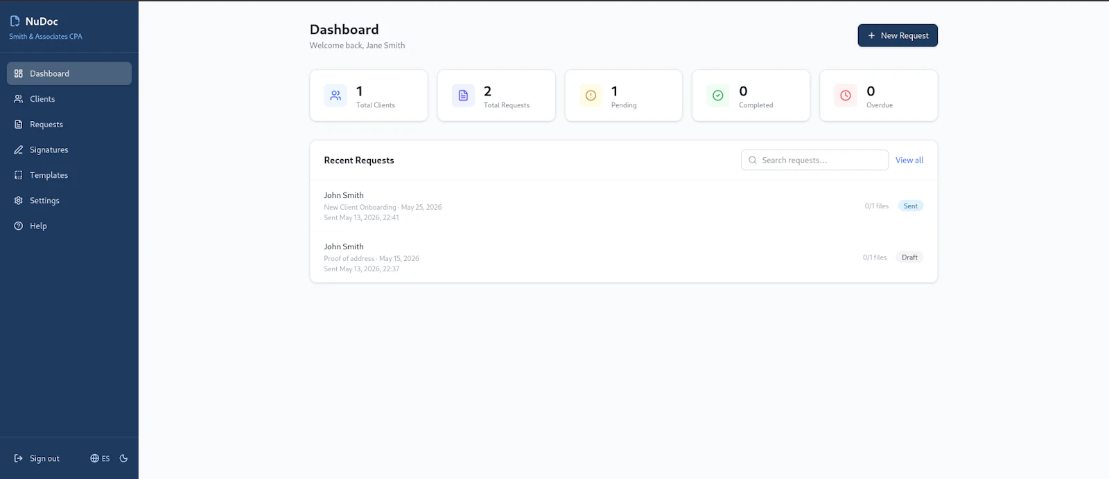 NuDoc screenshot 1