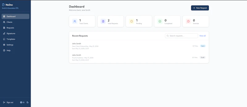 NuDoc screenshot 1
