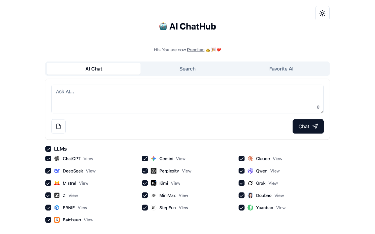 AI ChatHub gallery image