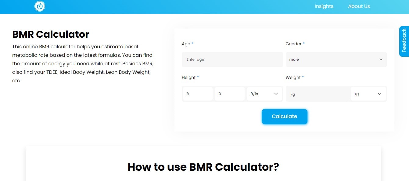 BMR Calculator media 1