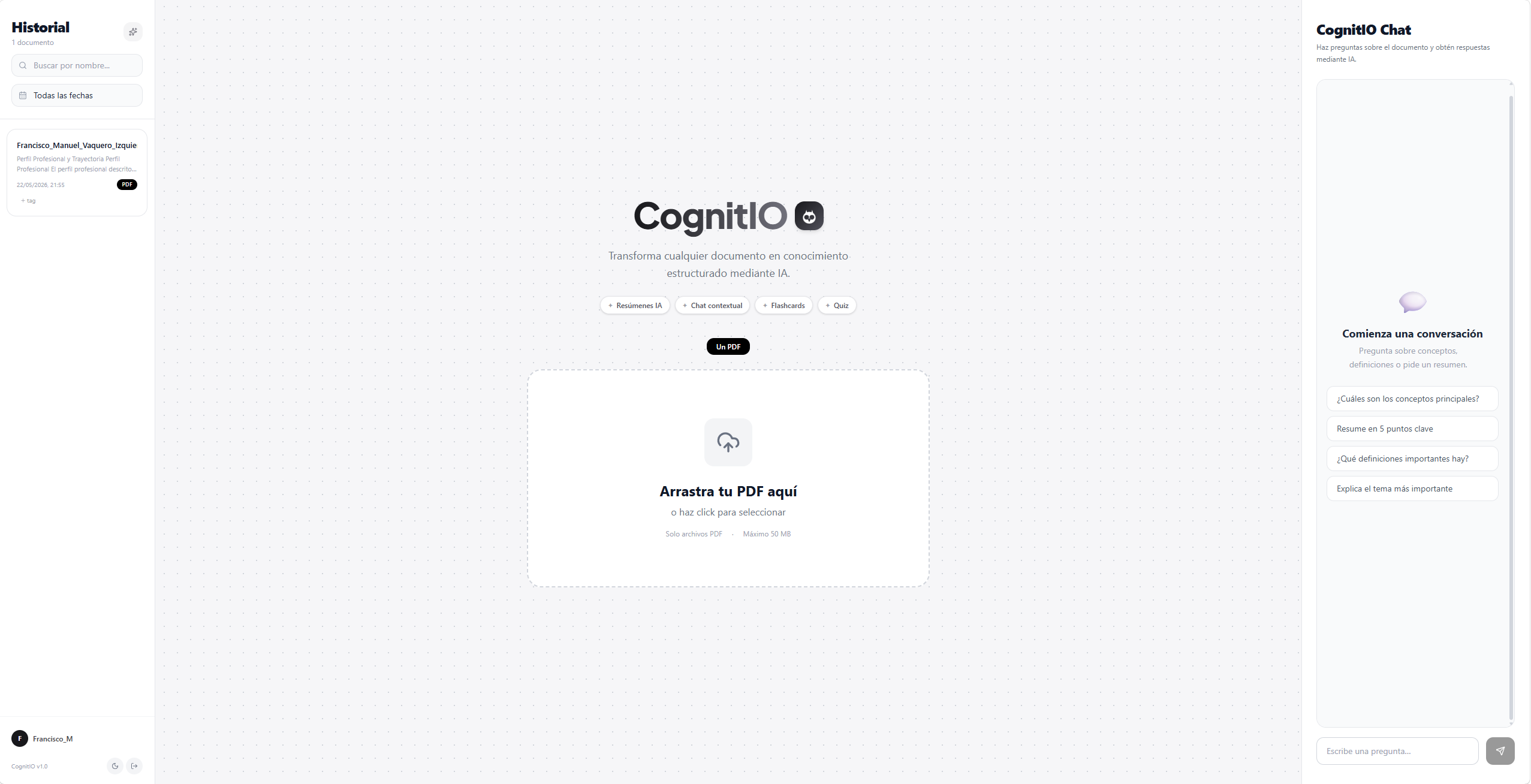 CognitIO — IA para el estudio gallery image
