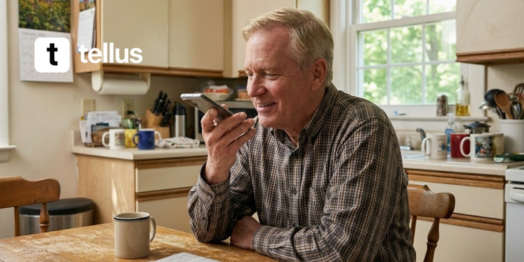 Tellus: Grandpa’s stories, preserved for his grandkids | Product Hunt