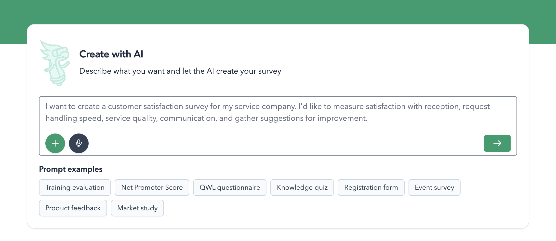 Drag'n Survey AI Agent gallery image