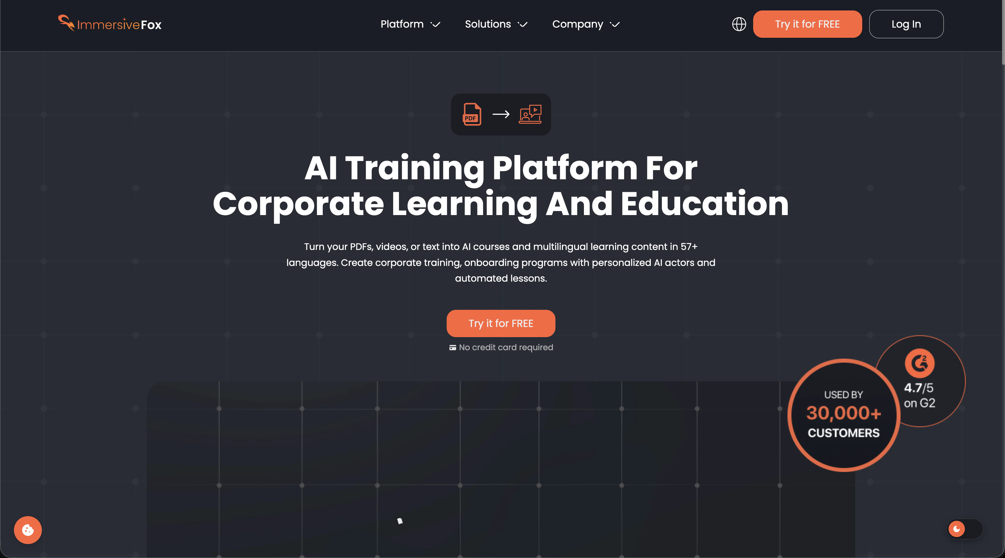 Immersive Fox screenshot 1