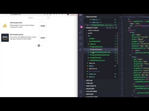 AWS Amplify Studio gallery image