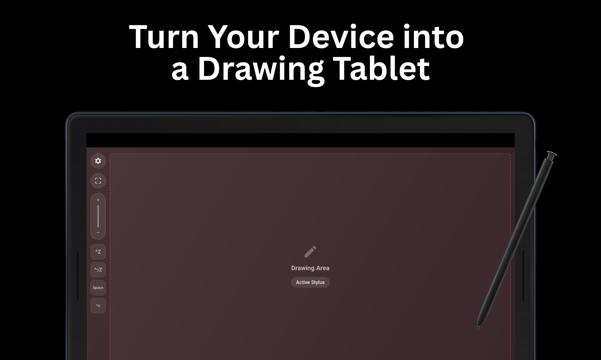 VirtualTablet - Main product screenshot demonstrating key features and user interface