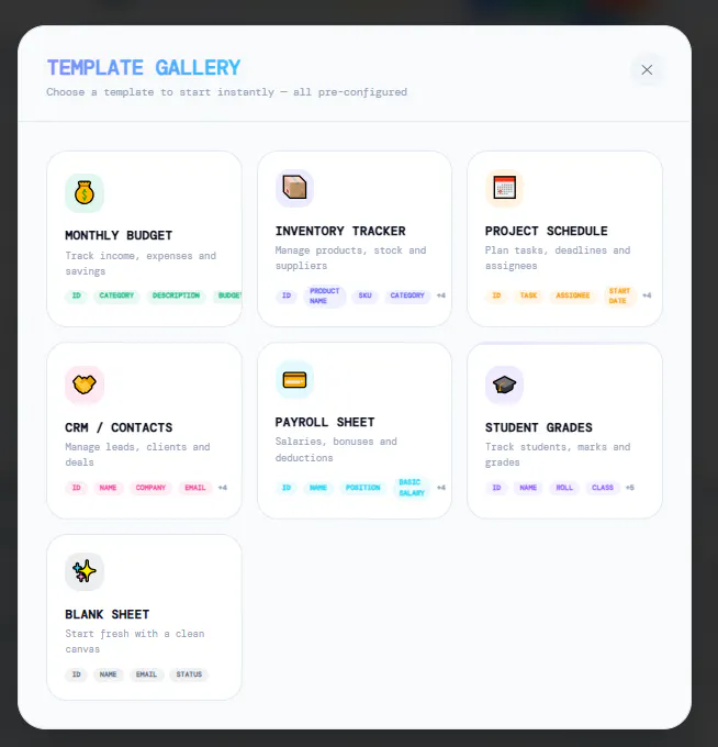 SheetMind gallery image