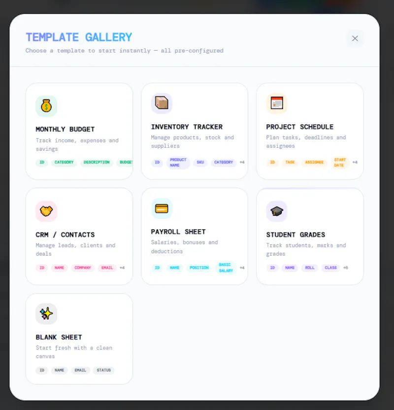 SheetMind screenshot 8