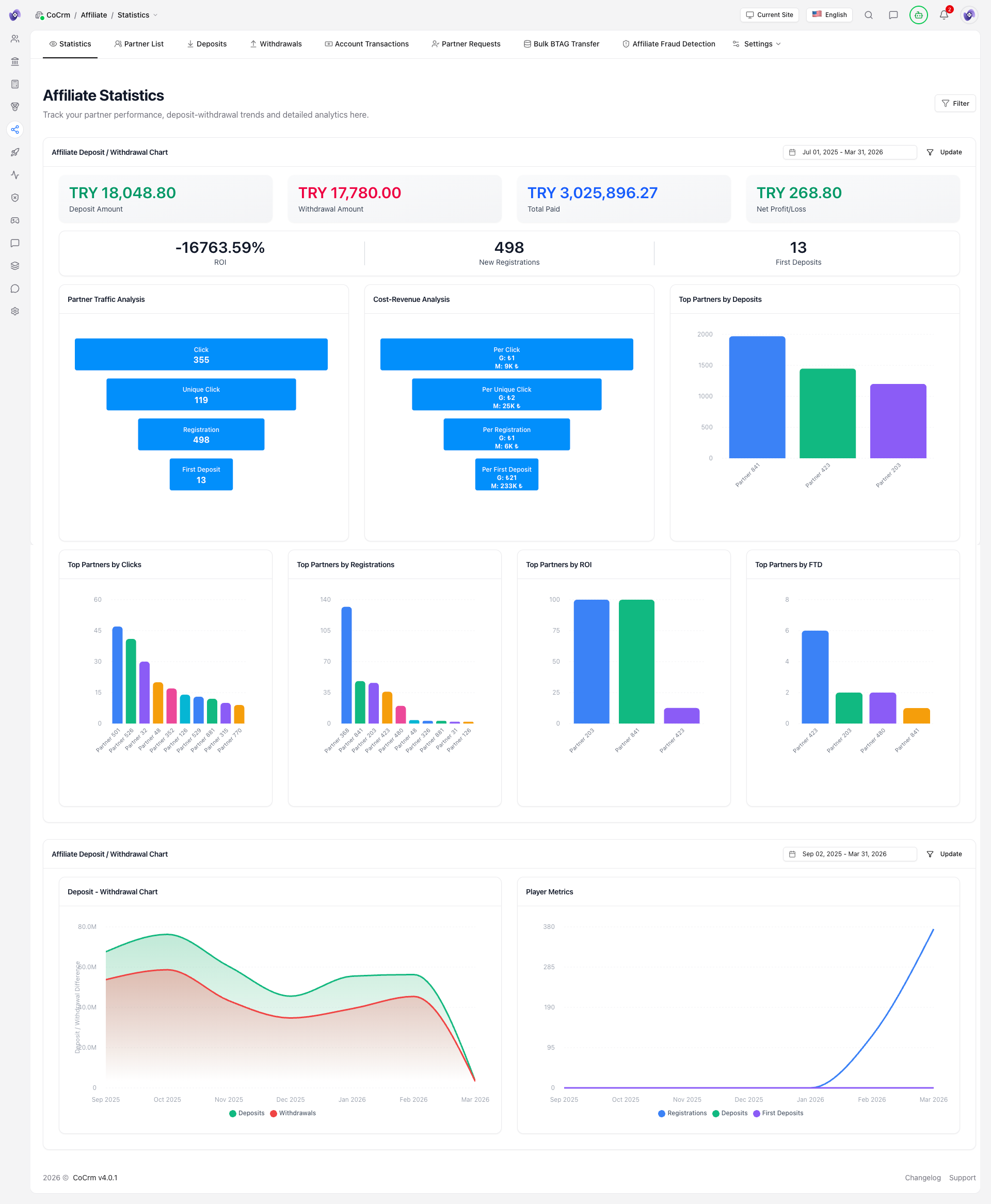 CoCrm.ai - Screenshot 3 showing product features and functionality