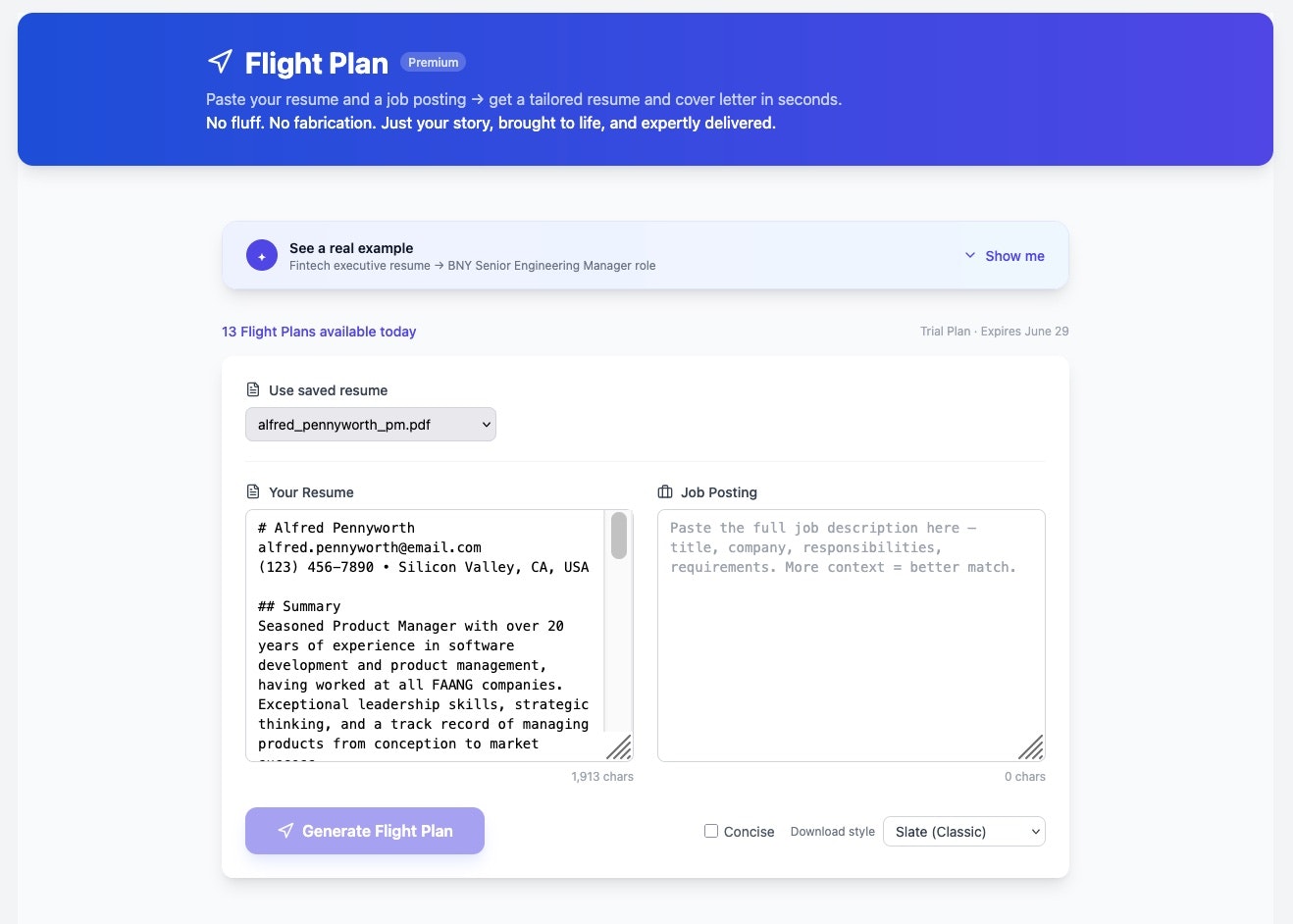 WorkInPilot FlightPlan gallery image