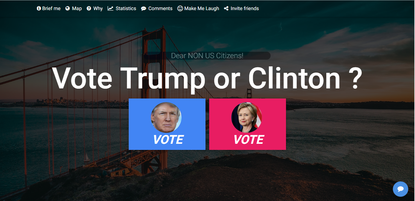 Trump vs Clinton gallery image