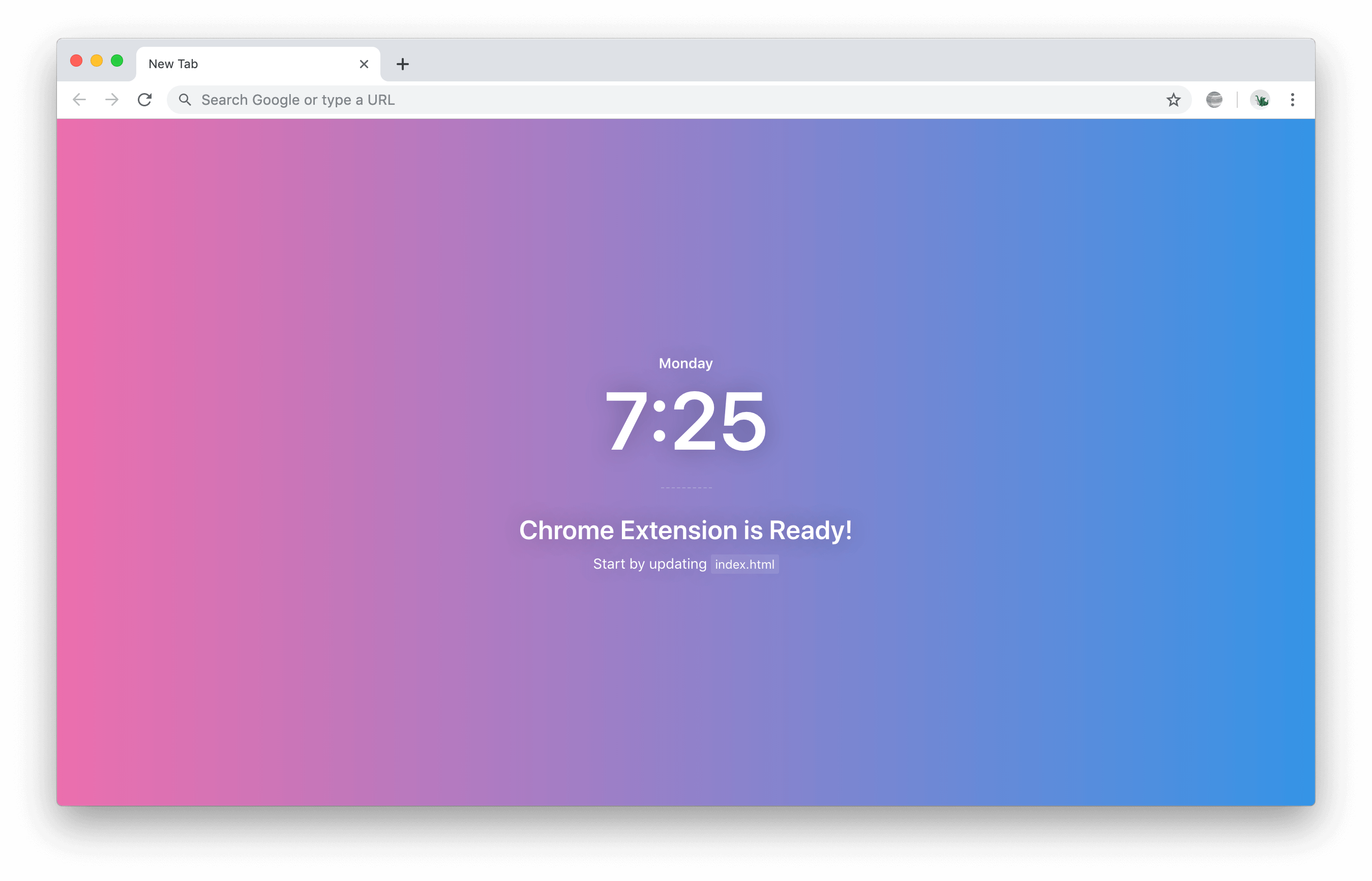 Chrome Extension CLI media 1