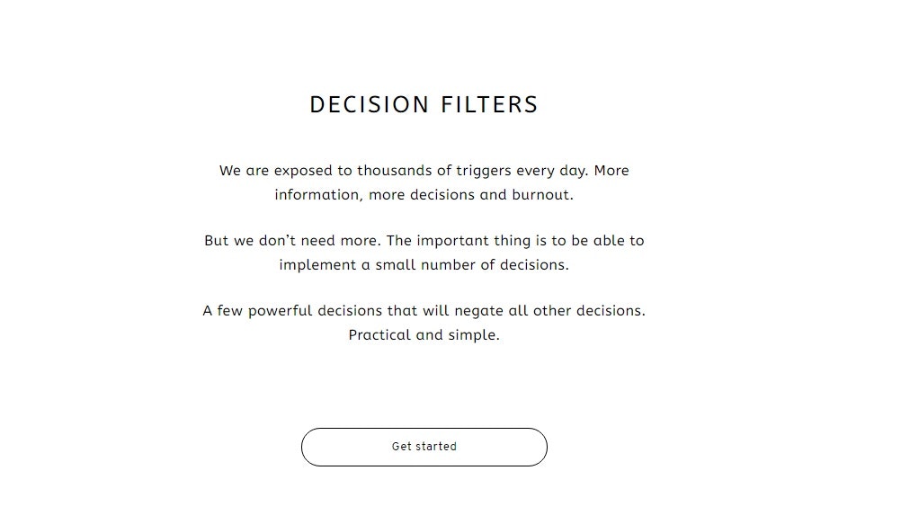 Decision Filters gallery image
