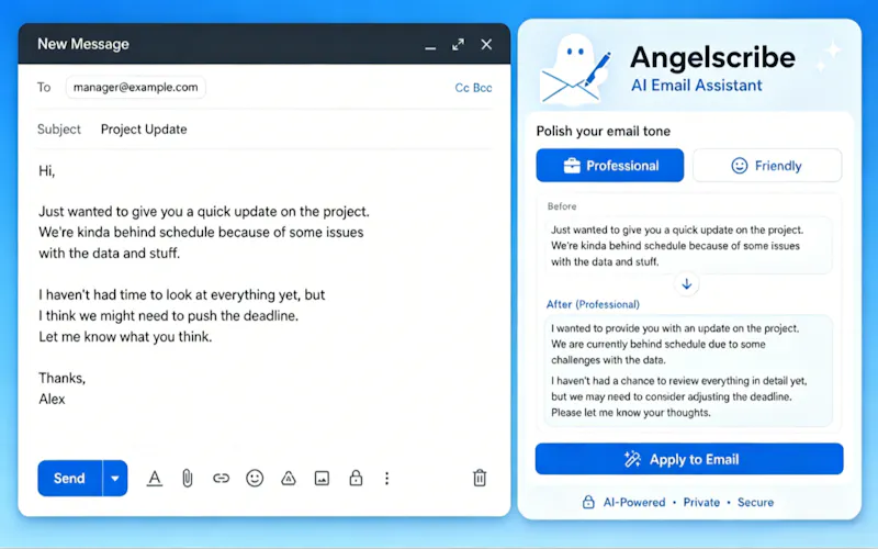 Angelscribe: AI Email Writer & Reply screenshot 5