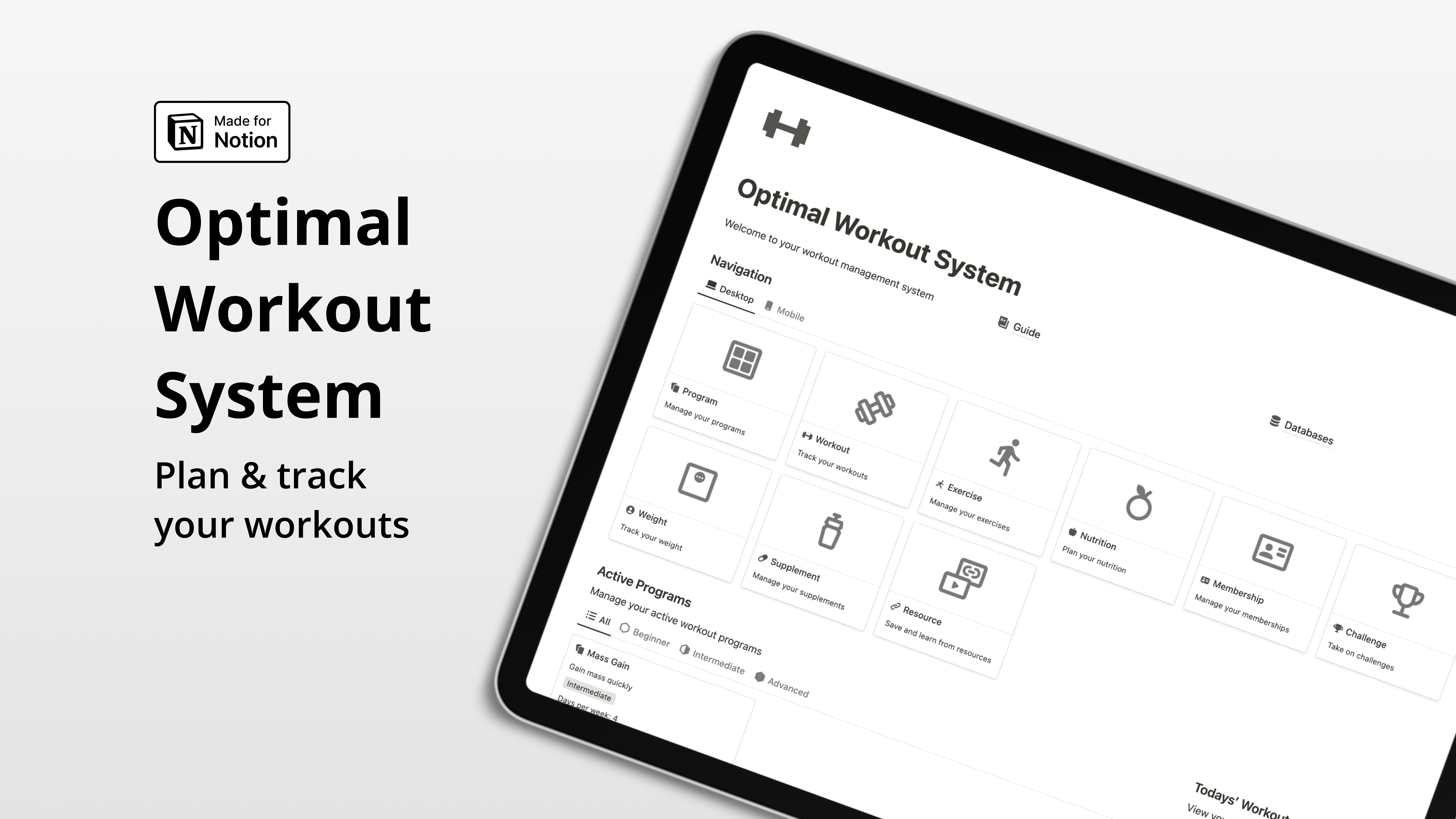 Optimal Workout System media 2