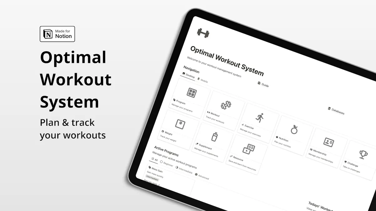 Optimal Workout System