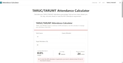 Attendance Calculator gallery image