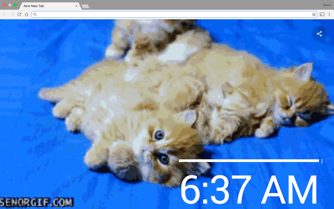 Aww New Tab gallery image