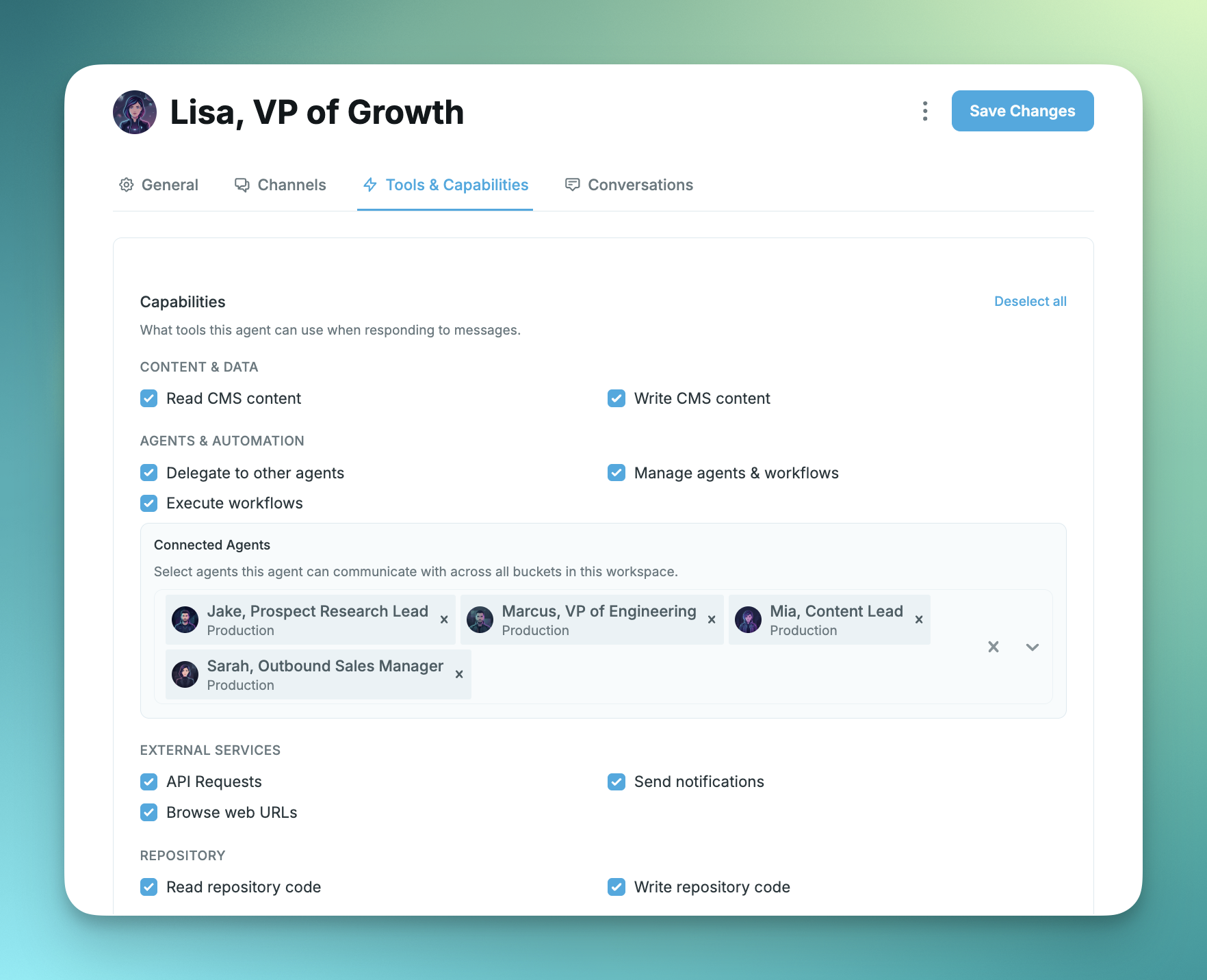 Cosmic Team Agents gallery image