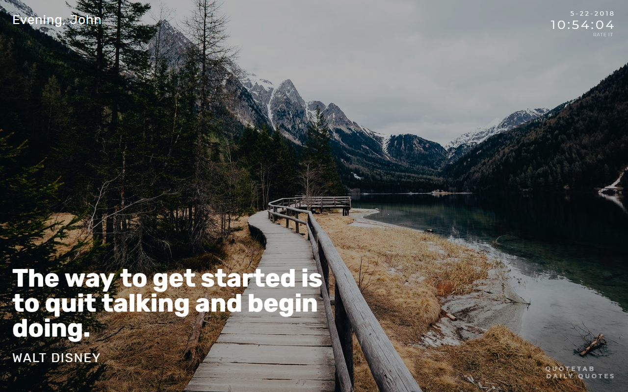 Daily Quotes NewTab gallery image