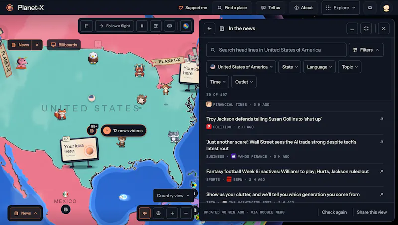 Planet-X screenshot 5
