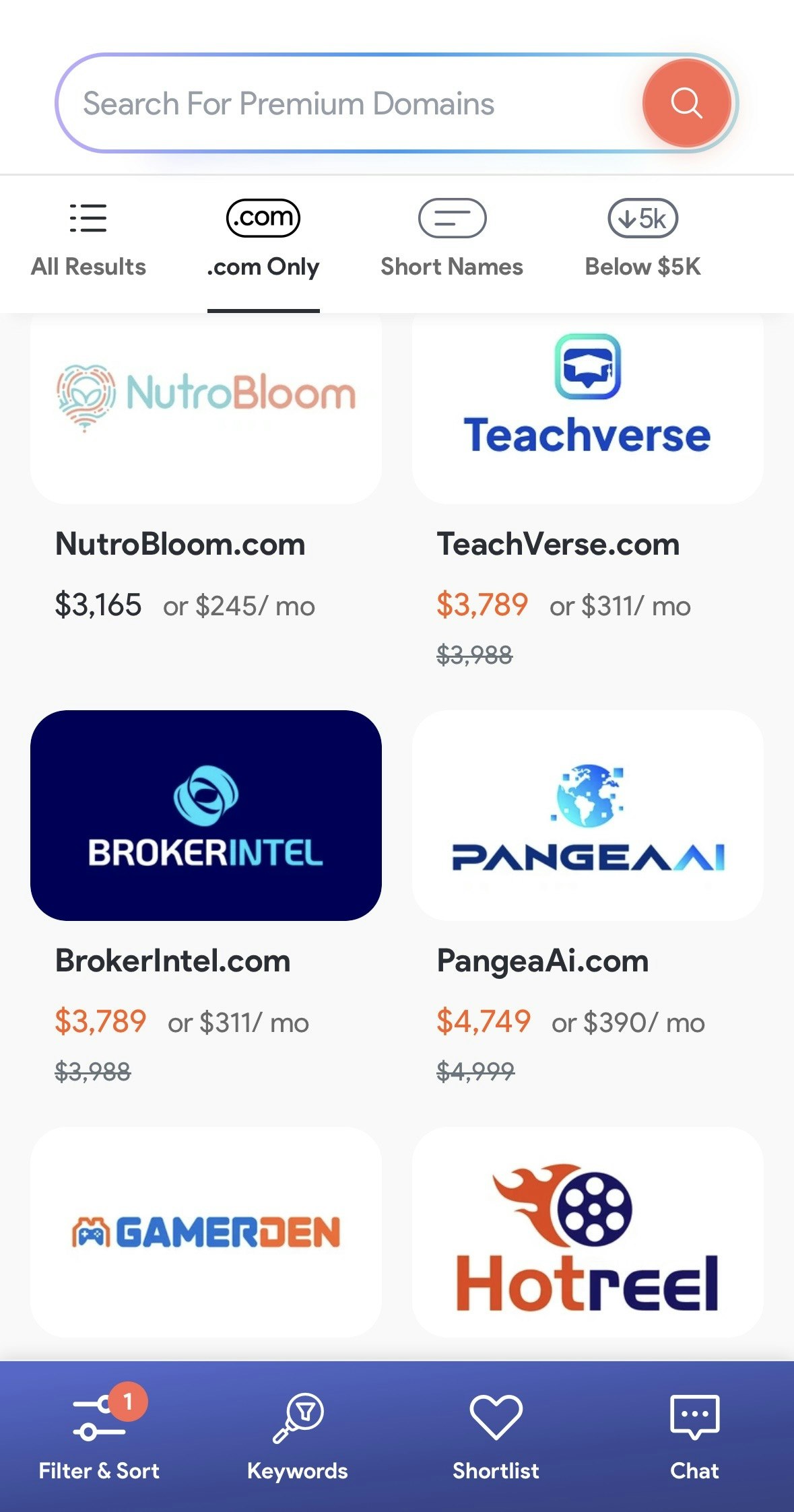 Domain Name Market gallery image