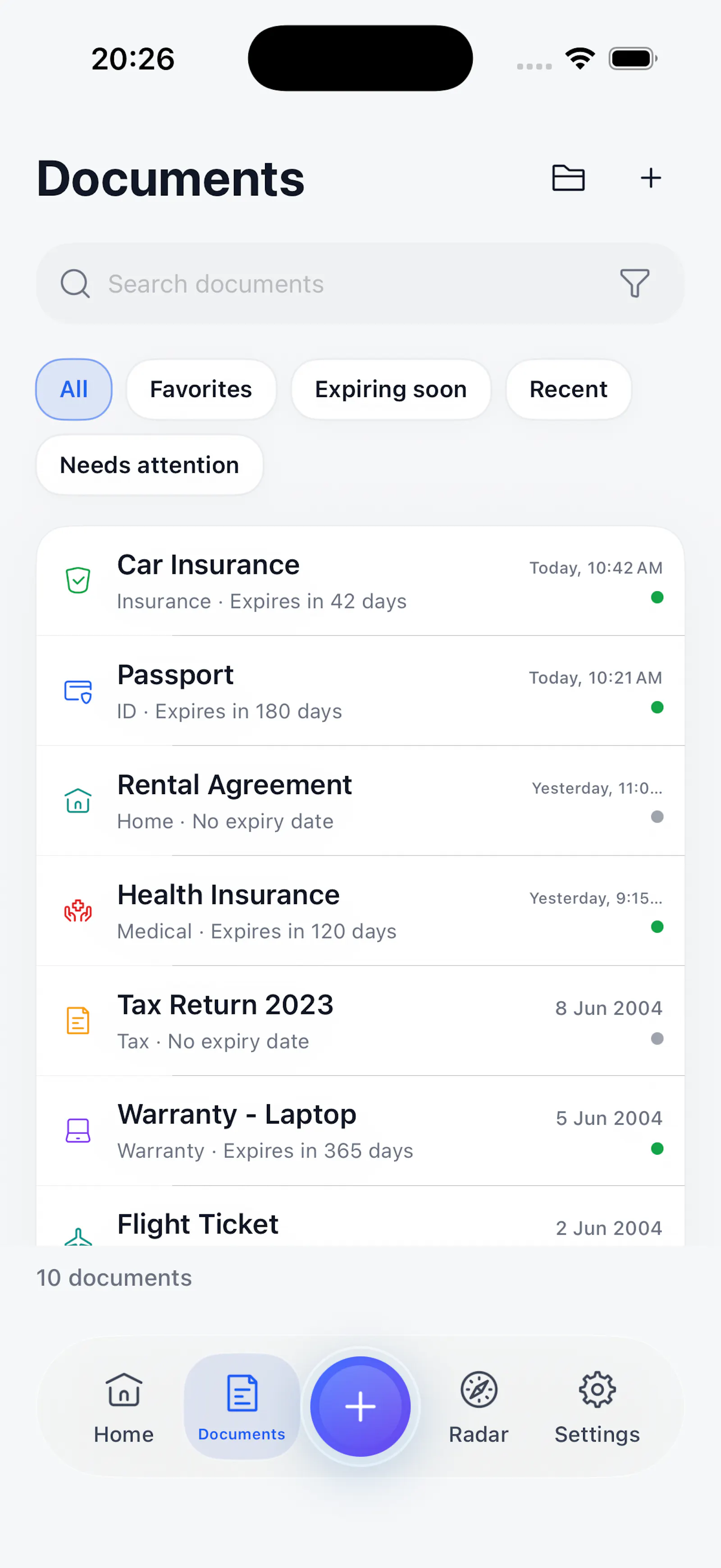 HomeVault screenshot 2