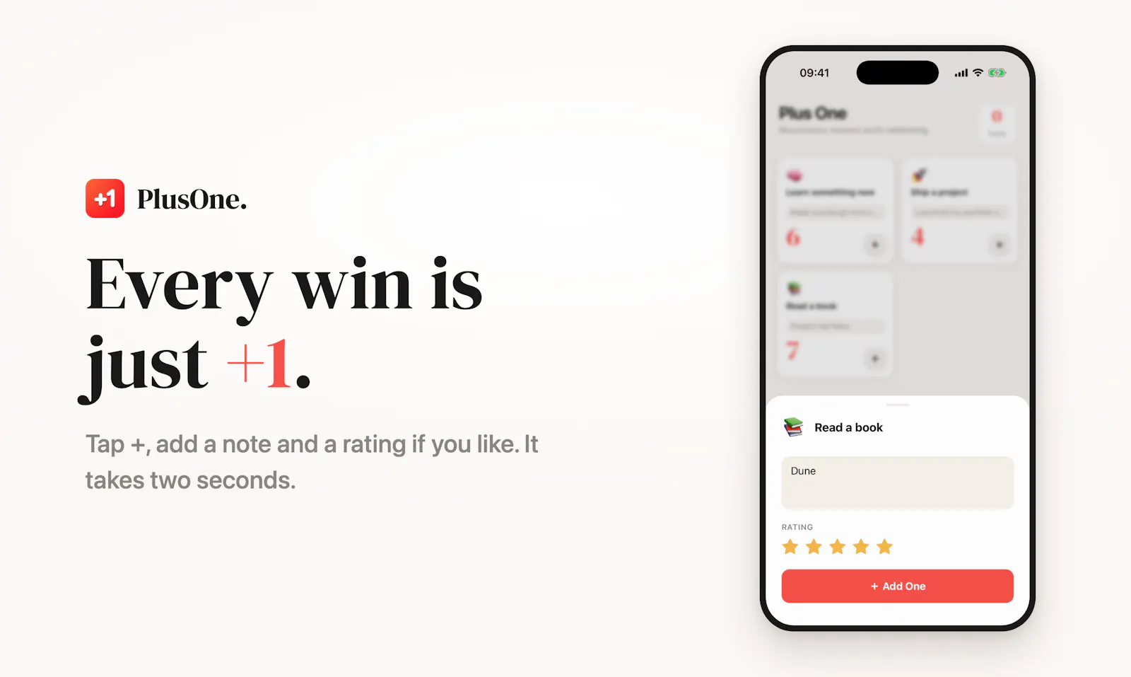 PlusOne. screenshot 3