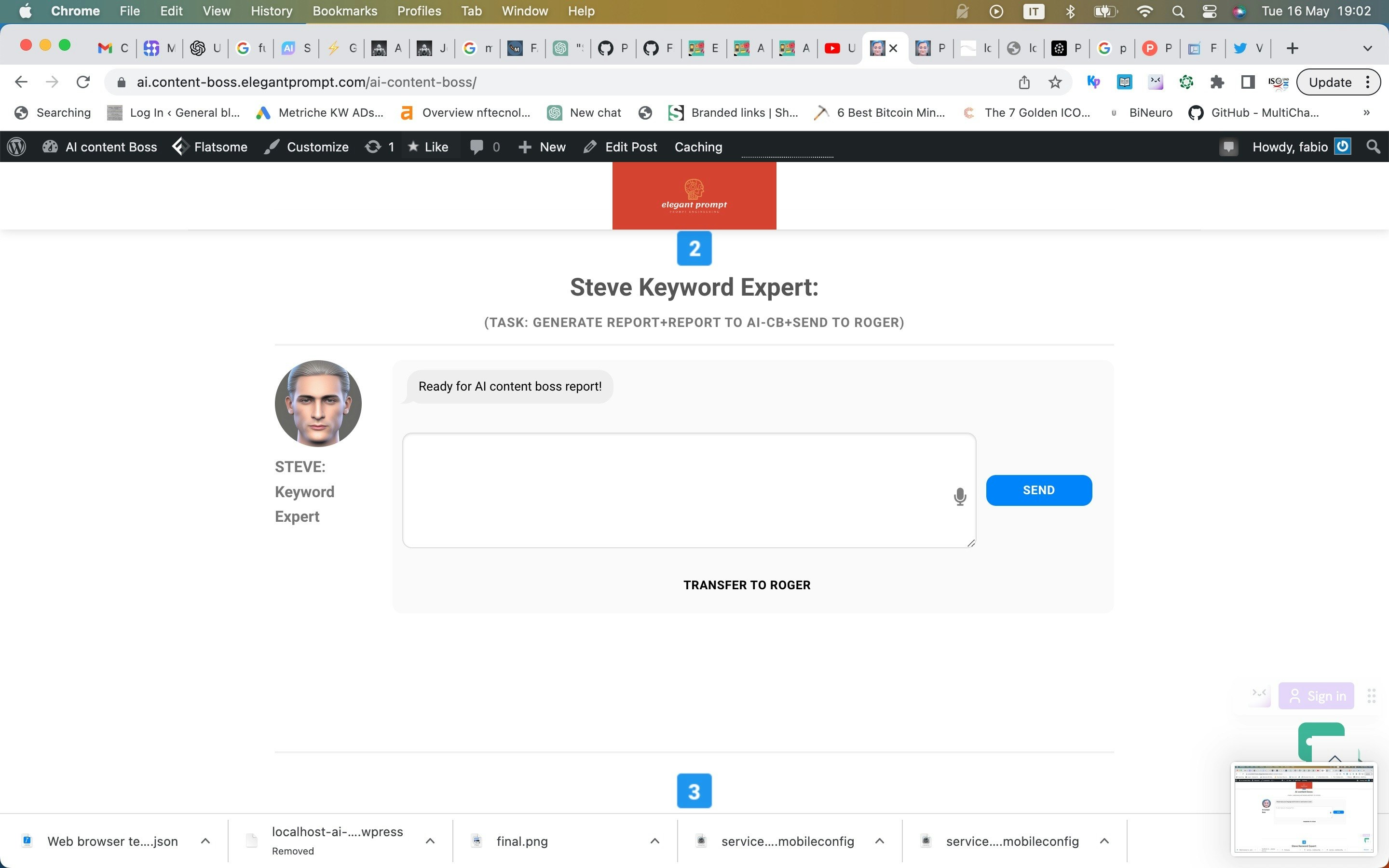 AI Agent To write content media 4