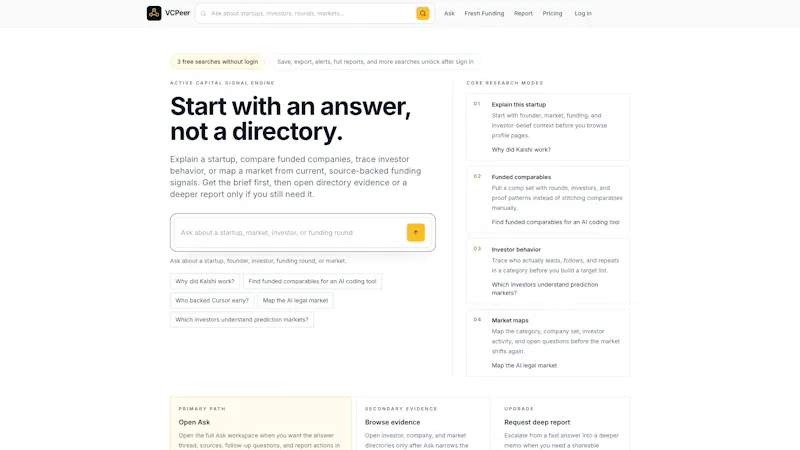 VCPeer screenshot 2