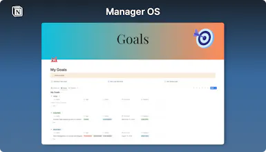Manager OS - Notion Template gallery image