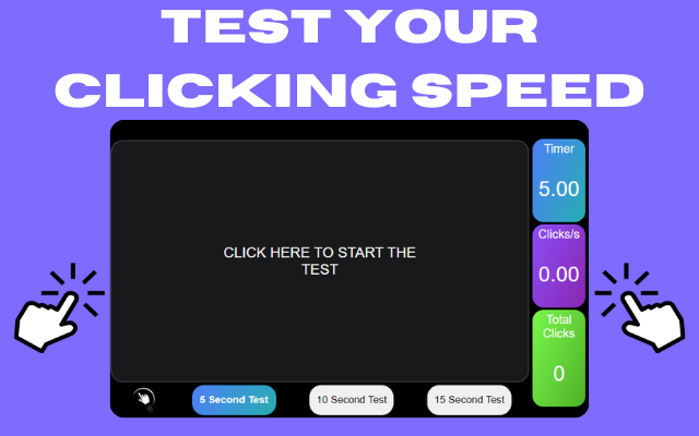 Média Clicktests - Testez votre vitesse de clic, cliquez sur la précision et le temps de réaction 3