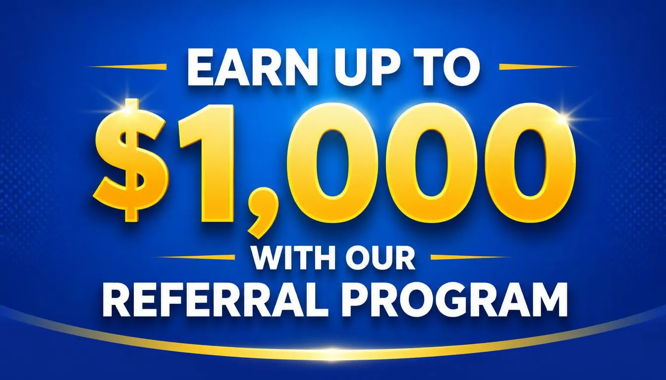 Earn Referral 제품 배너