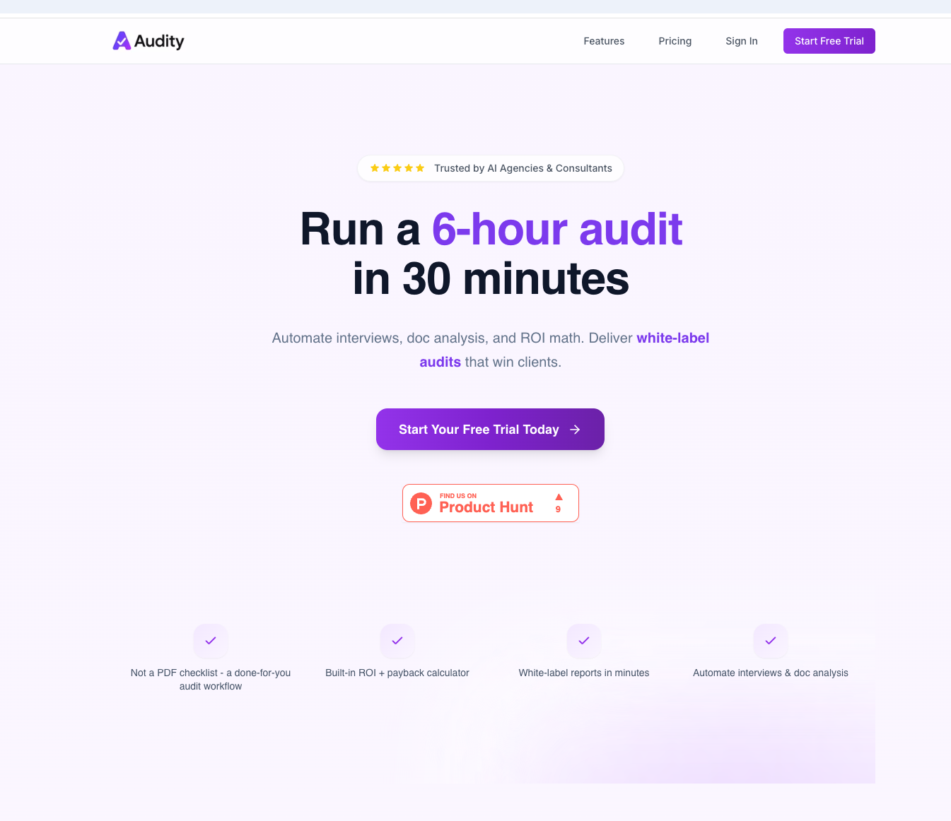 Audity gallery image