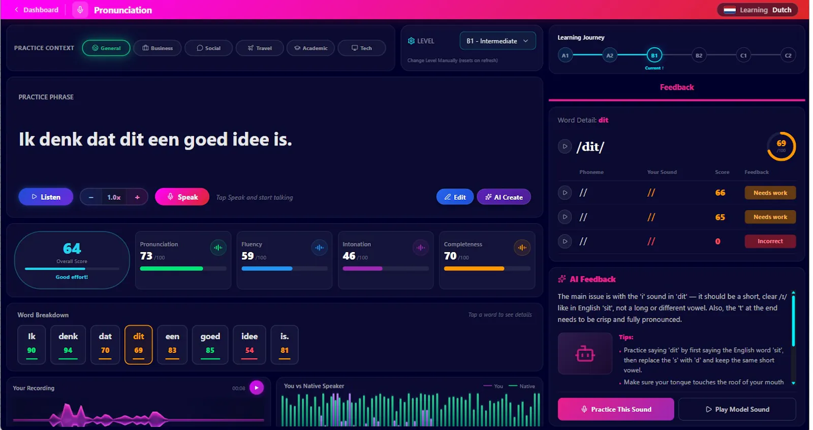 Linguenta screenshot 3