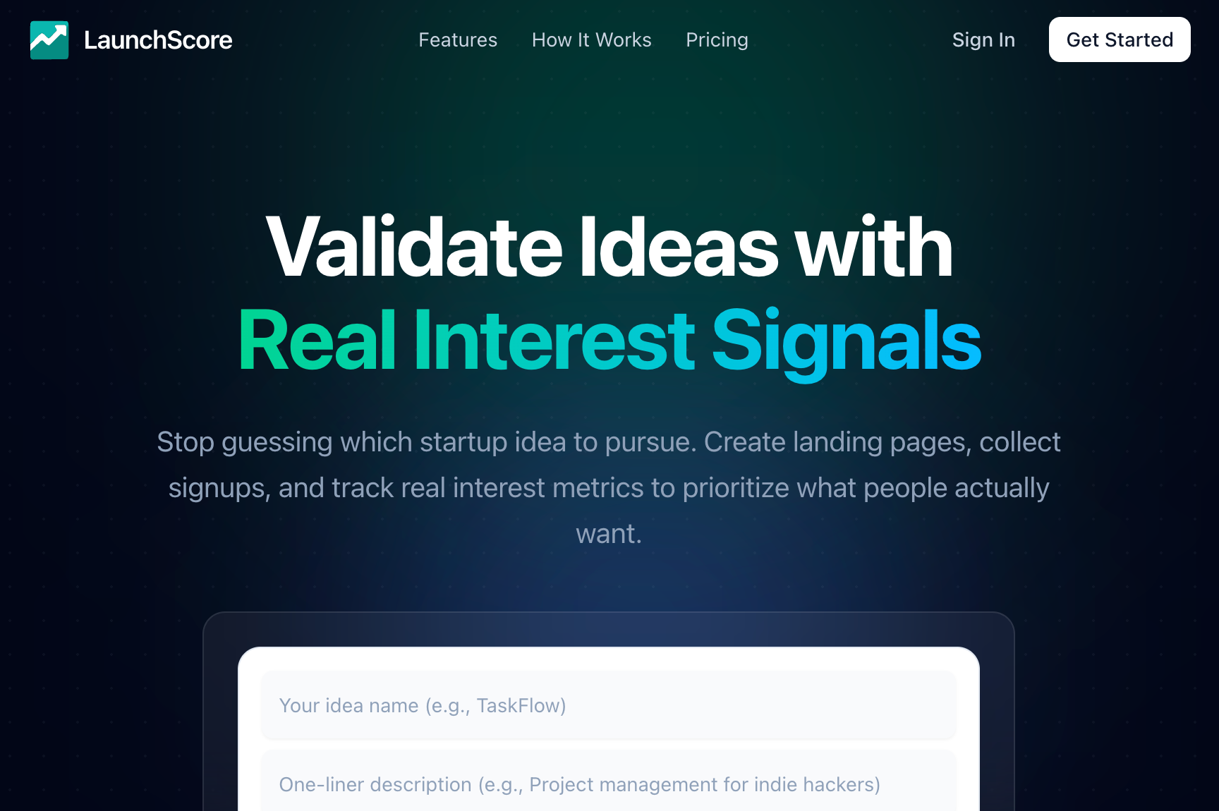 LaunchScore gallery image