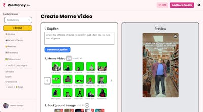ReelMoney - AI Avatar & Faceless videos gallery image