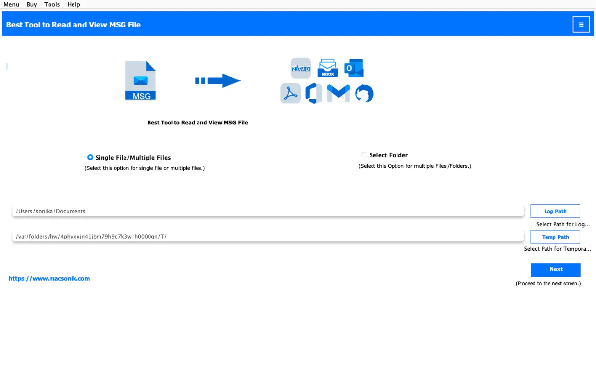 MacSonik PDF Merge Tool for Mac gallery image